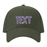 Custom Dark Green Yellow Hat