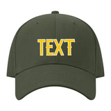 Custom Dark Green Peach Powder Hat 34B21830