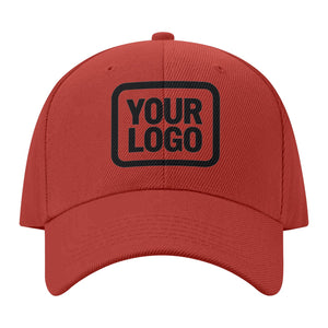 Custom Coral Red Mocha Hat 35B117