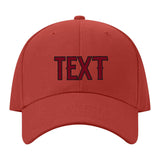 Custom Coral Red Khaki Hat