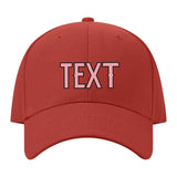 Custom Coral Red Light Emerald Green Hat