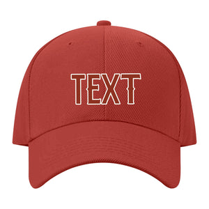 Custom Coral Red Copper Hat 35B21816