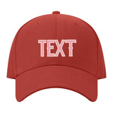 Custom Coral Red Light Emerald Green Hat