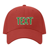 Custom Coral Red Misty Rose Hat