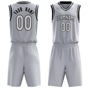 Custom White White Solid Color Basketball Jersey