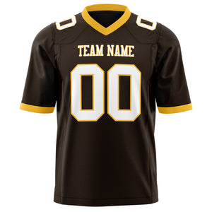 Custom Black White Solid Colour Football Jersey