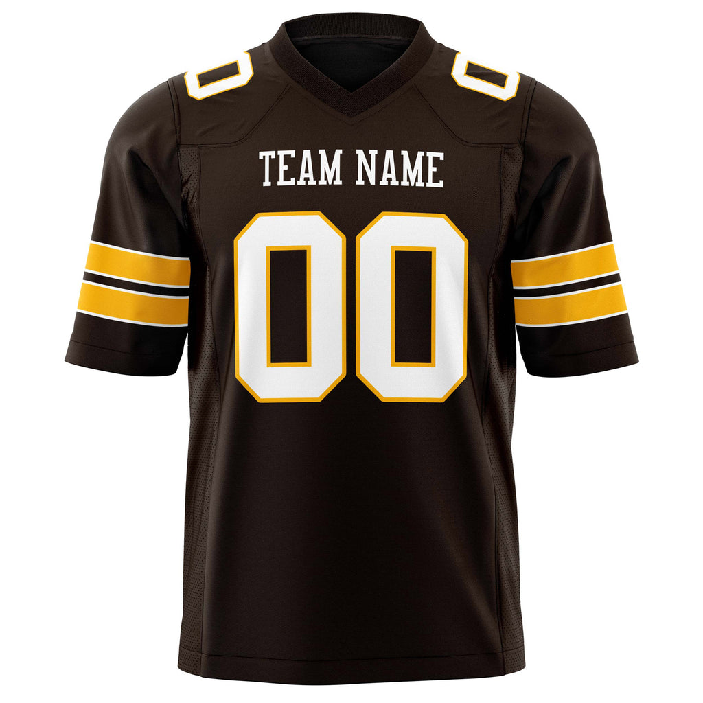 Custom Black White Solid Colour Football Jersey