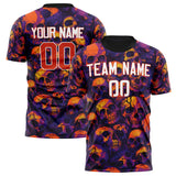 Custom Red Skull Soccer Jersey