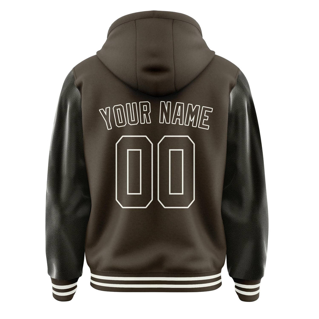Custom Brown Brown Jacket