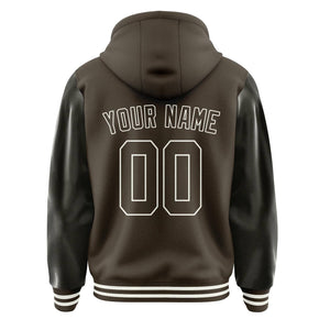 Custom Brown Brown Jacket