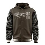 Custom Brown Brown Jacket