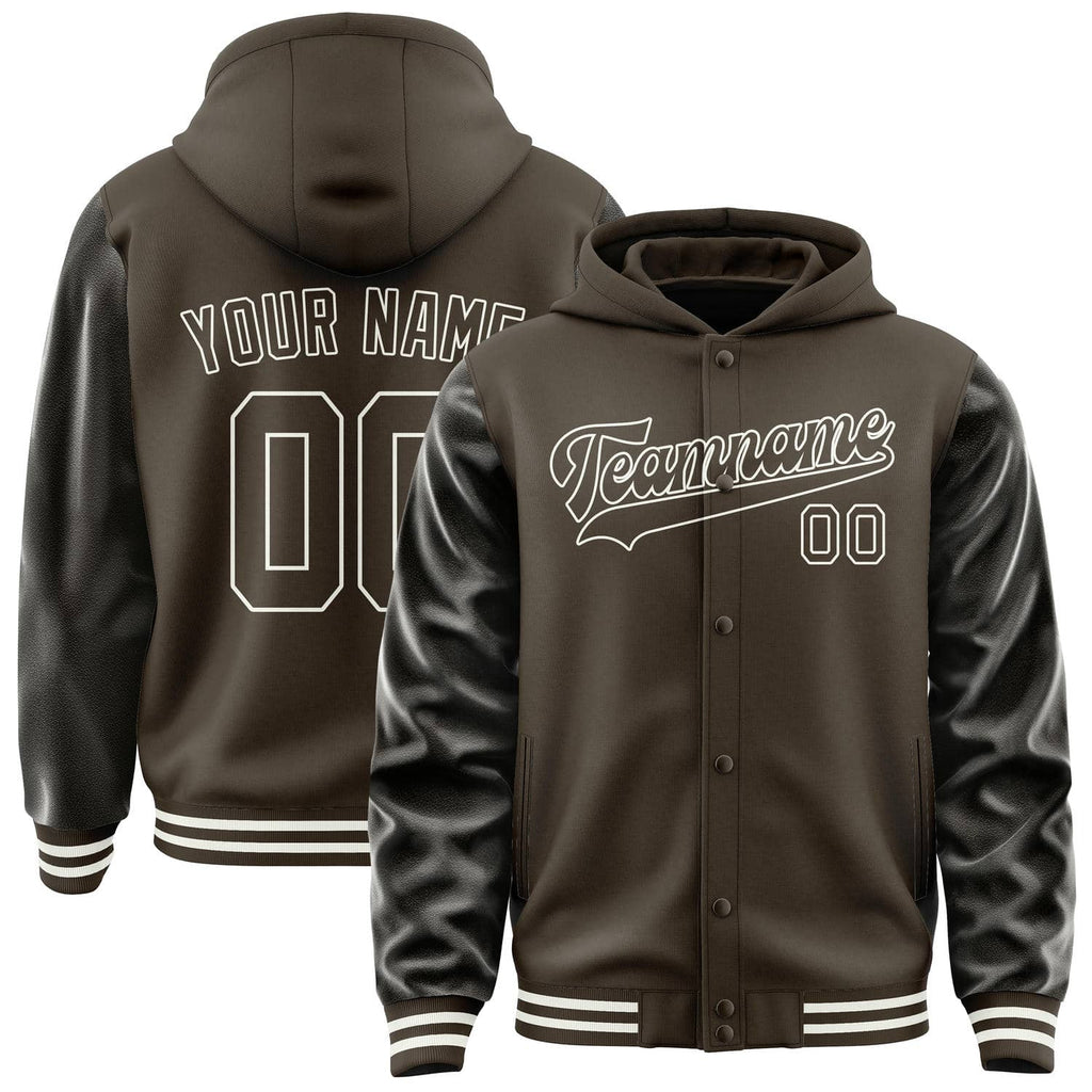 Custom Brown Brown Jacket