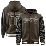 Custom Brown Brown Jacket