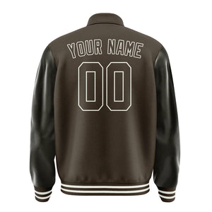 Custom Brown Brown Jacket