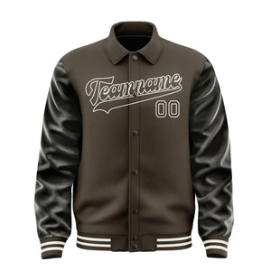 Custom Brown Brown Jacket