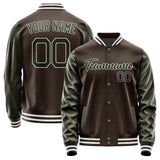 Custom Brown Olive Jacket