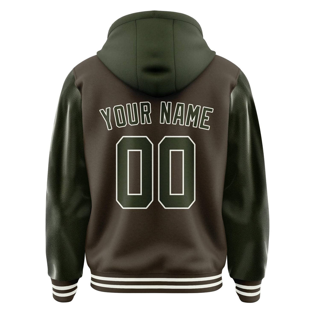 Custom Brown Olive Jacket