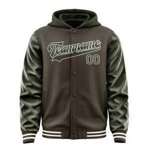 Custom Brown Olive Jacket