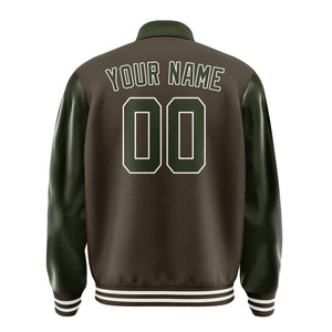 Custom Brown Olive Jacket
