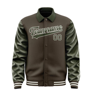 Custom Brown Olive Jacket