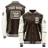 Custom Brown Cream Jacket