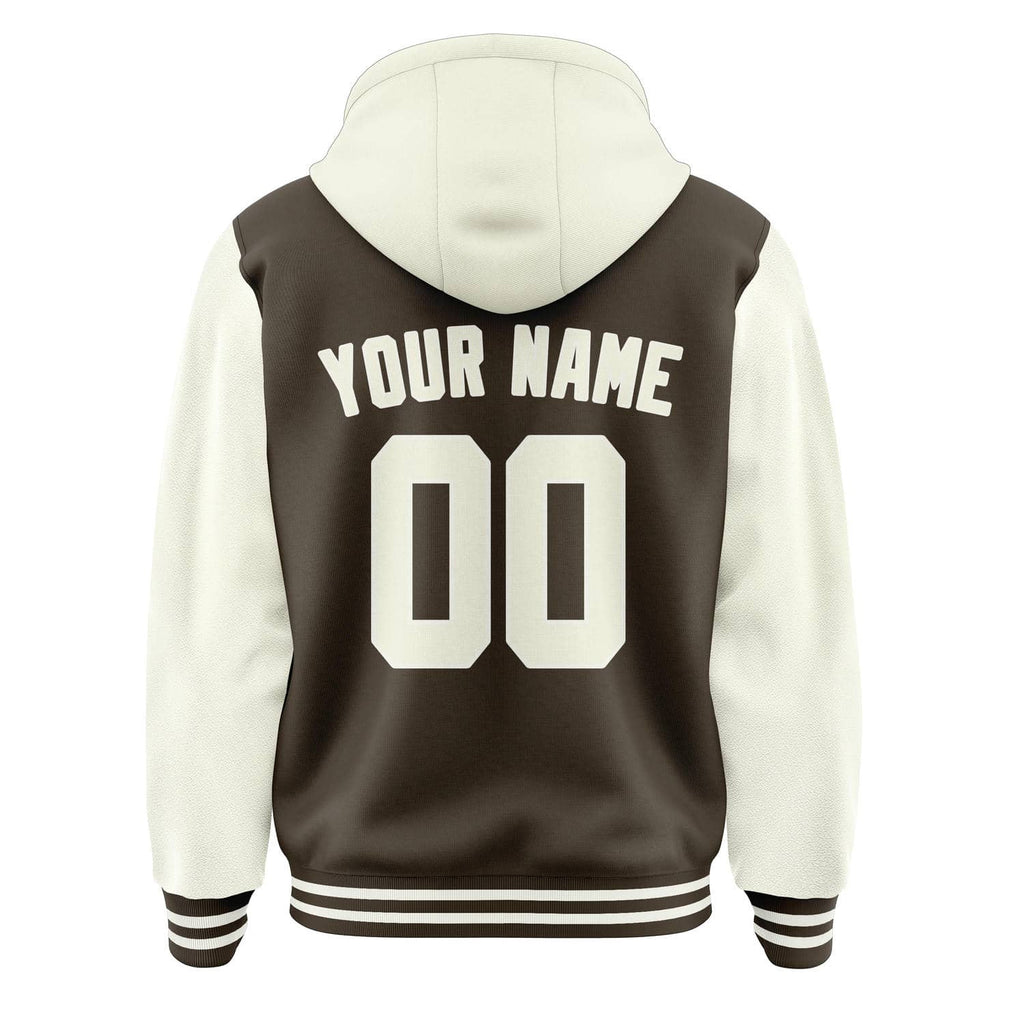 Custom Brown Cream Jacket