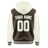 Custom Brown Cream Jacket