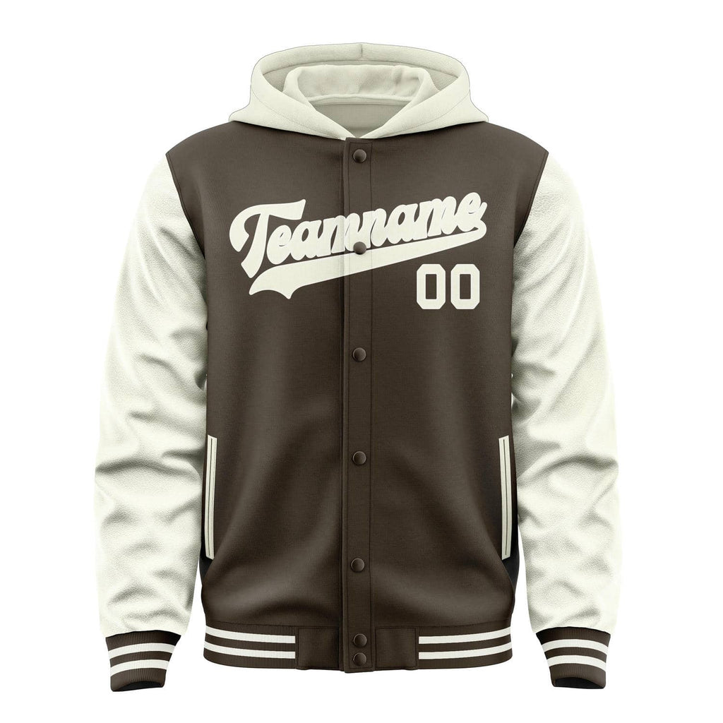 Custom Brown Cream Jacket