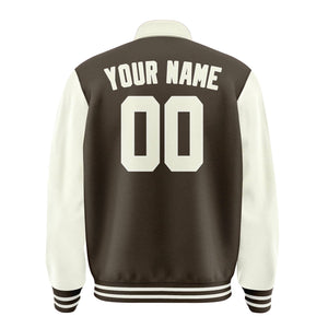 Custom Brown Cream Jacket