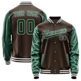 Custom Brown Green Jacket JA0101050118B31805