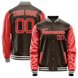Custom Brown Orange Red Jacket