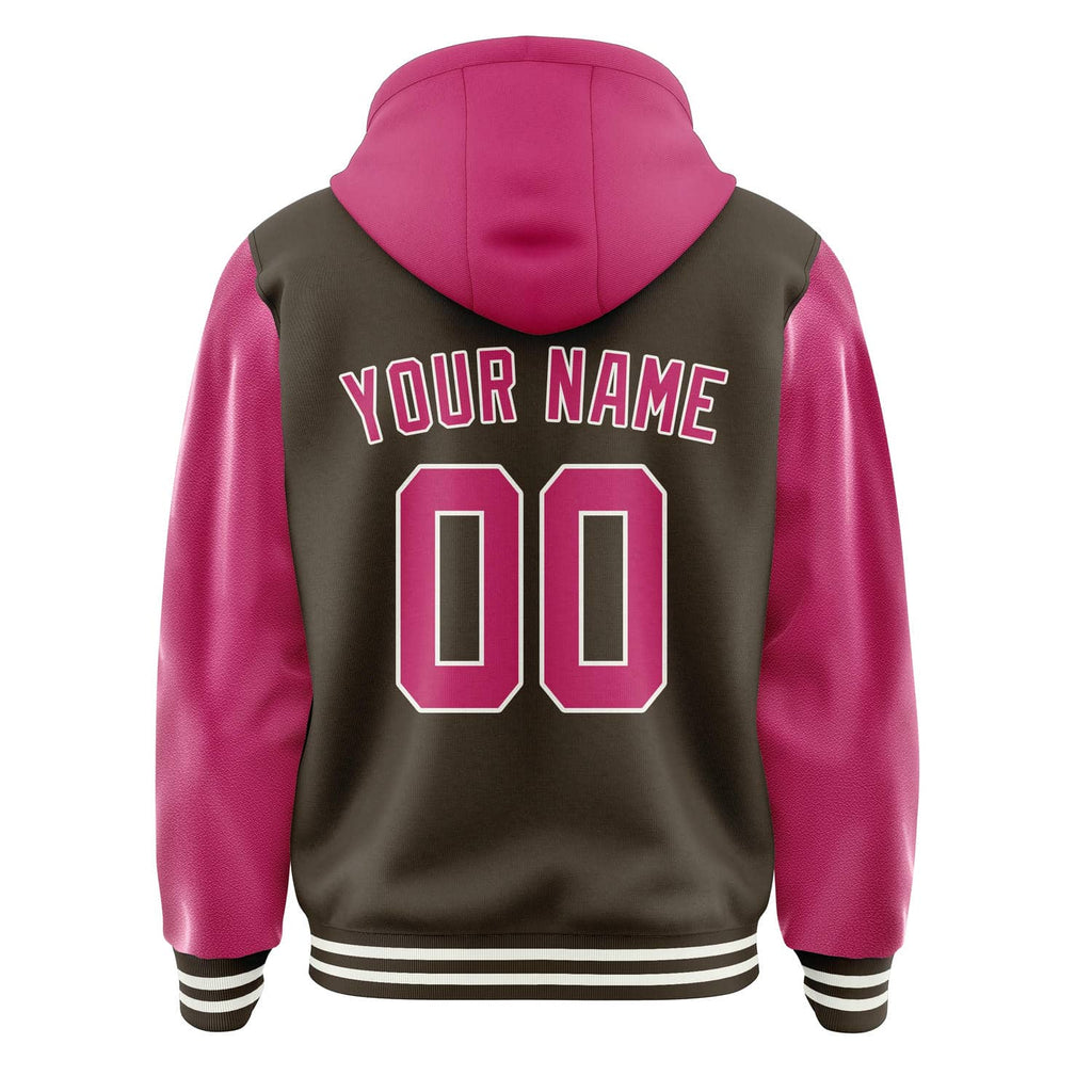 Custom Brown Pink Jacket