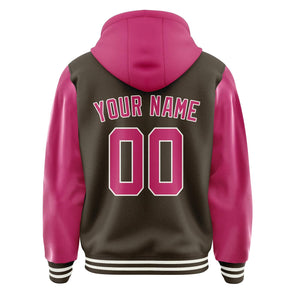 Custom Brown Pink Jacket
