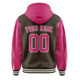 Custom Brown Pink Jacket