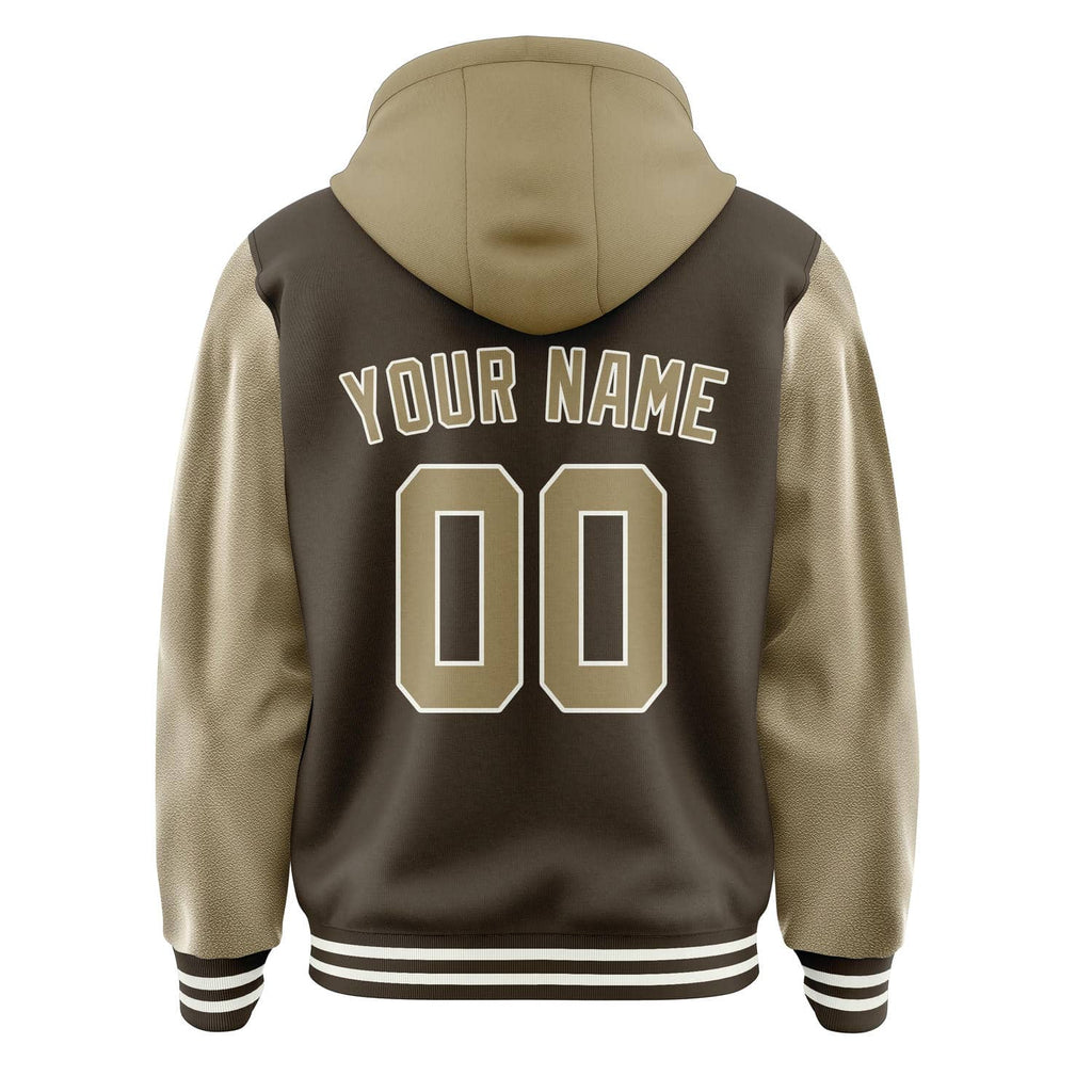 Custom Brown Light Khaki Jacket