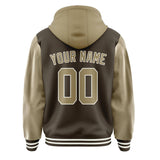 Custom Brown Light Khaki Jacket