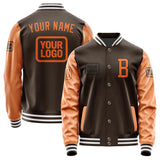 Custom Brown Orange Jacket