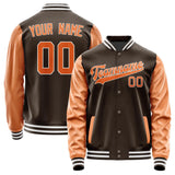 Custom Brown Orange Jacket