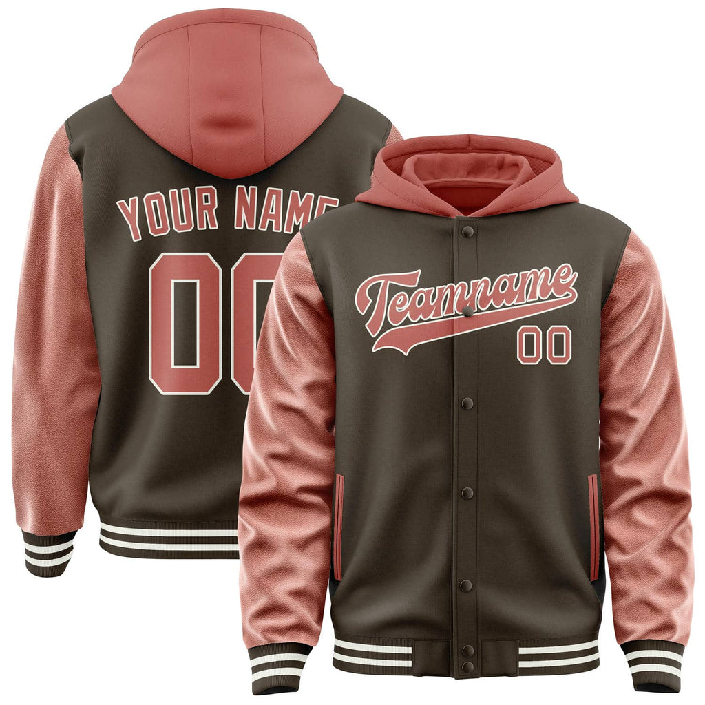 Custom Brown Copper Rose Jacket