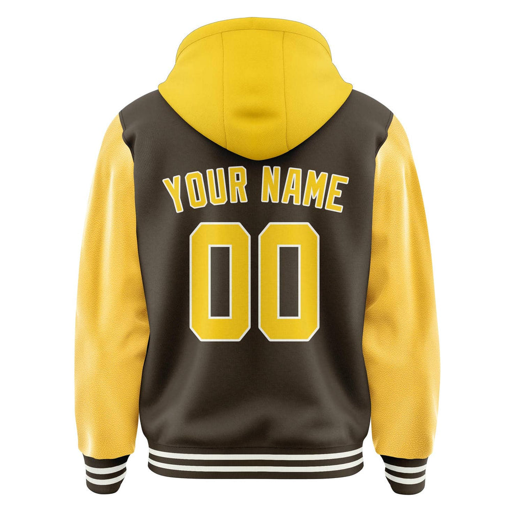 Custom Brown Gold Jacket