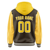 Custom Brown Gold Jacket