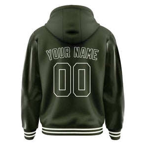 Custom Olive Olive Jacket