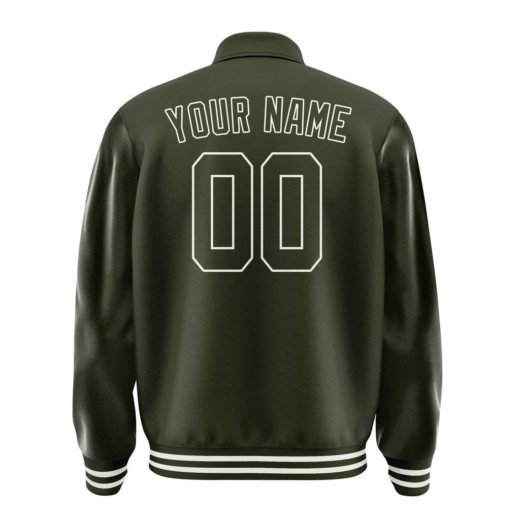 Custom Olive Olive Jacket