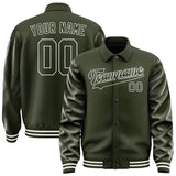 Custom Olive Olive Jacket