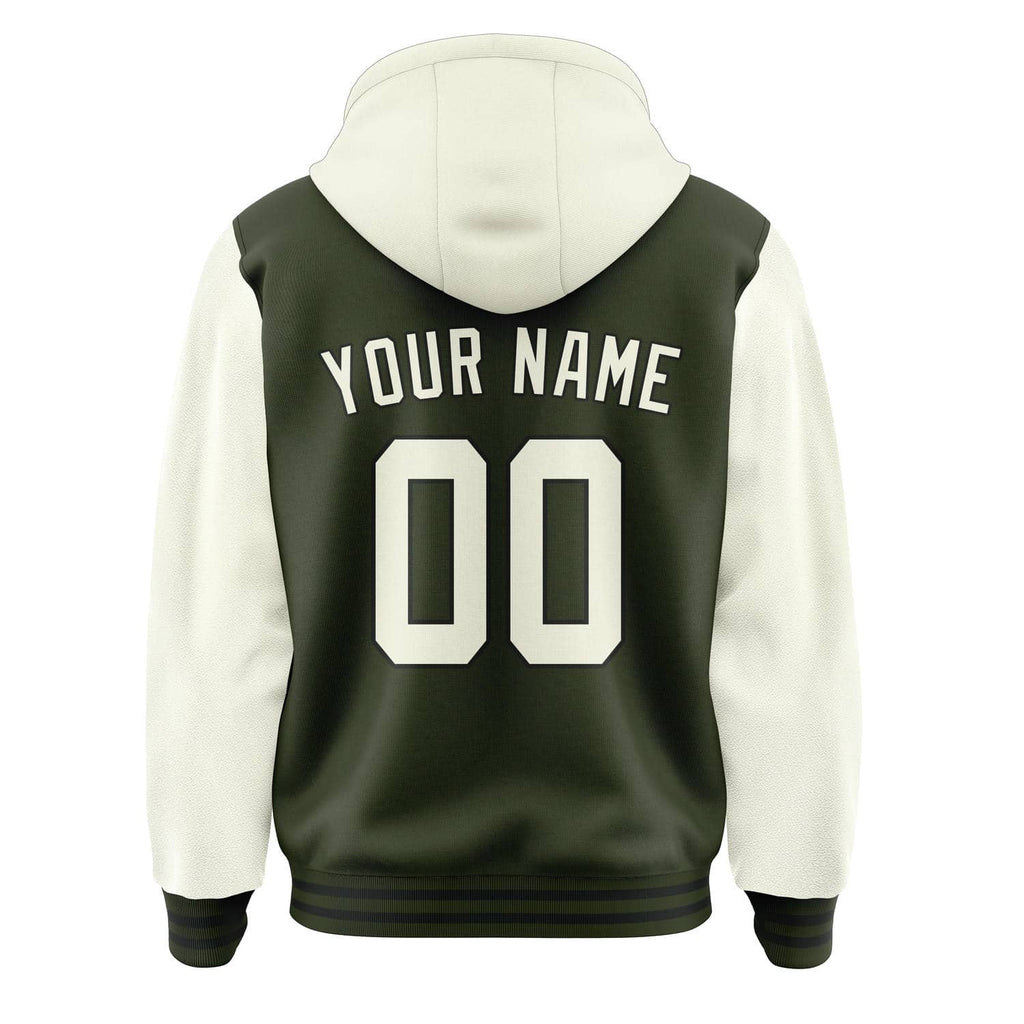 Custom Olive Cream Jacket