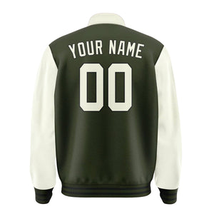 Custom Olive Cream Jacket