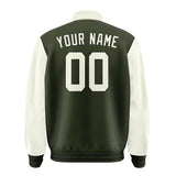 Custom Olive Cream Jacket