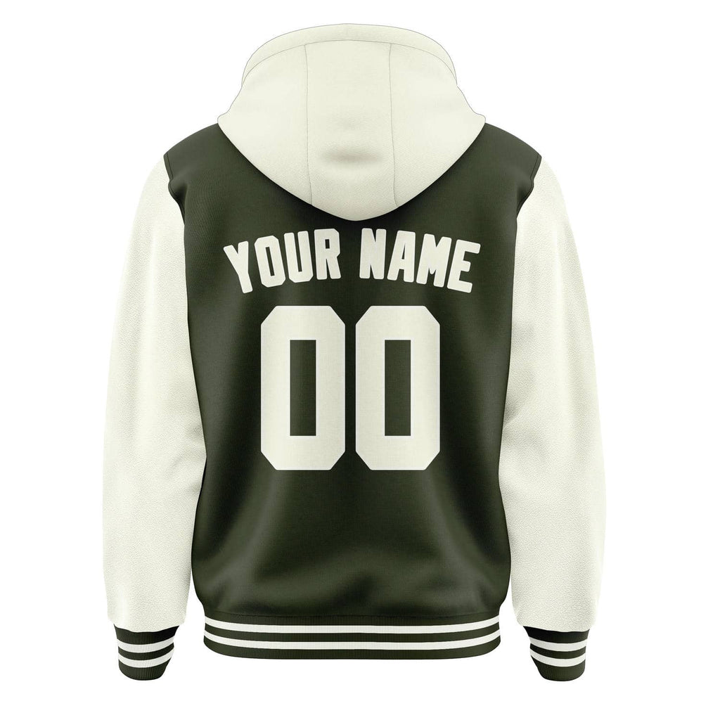 Custom Olive Cream Jacket