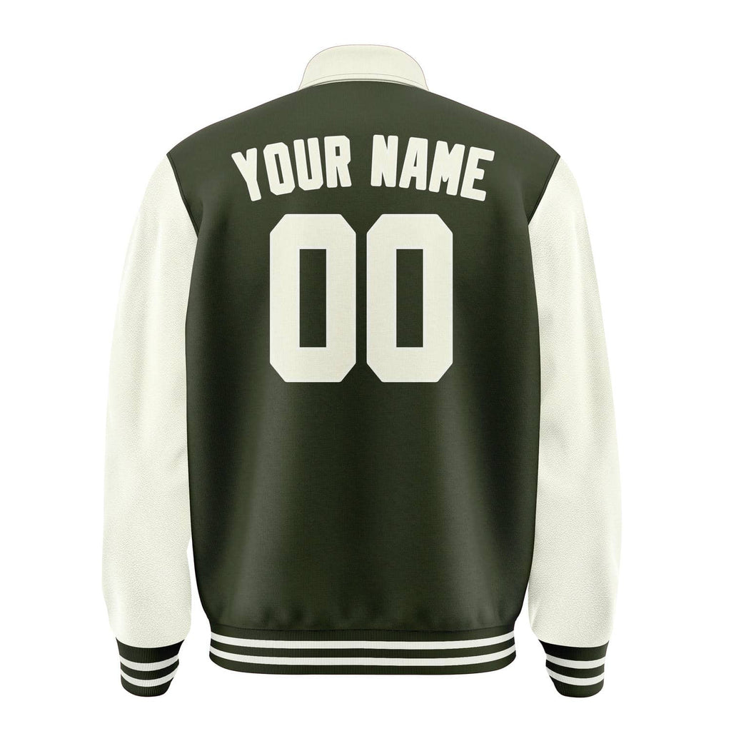 Custom Olive Cream Jacket