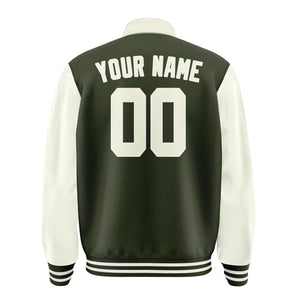 Custom Olive Cream Jacket